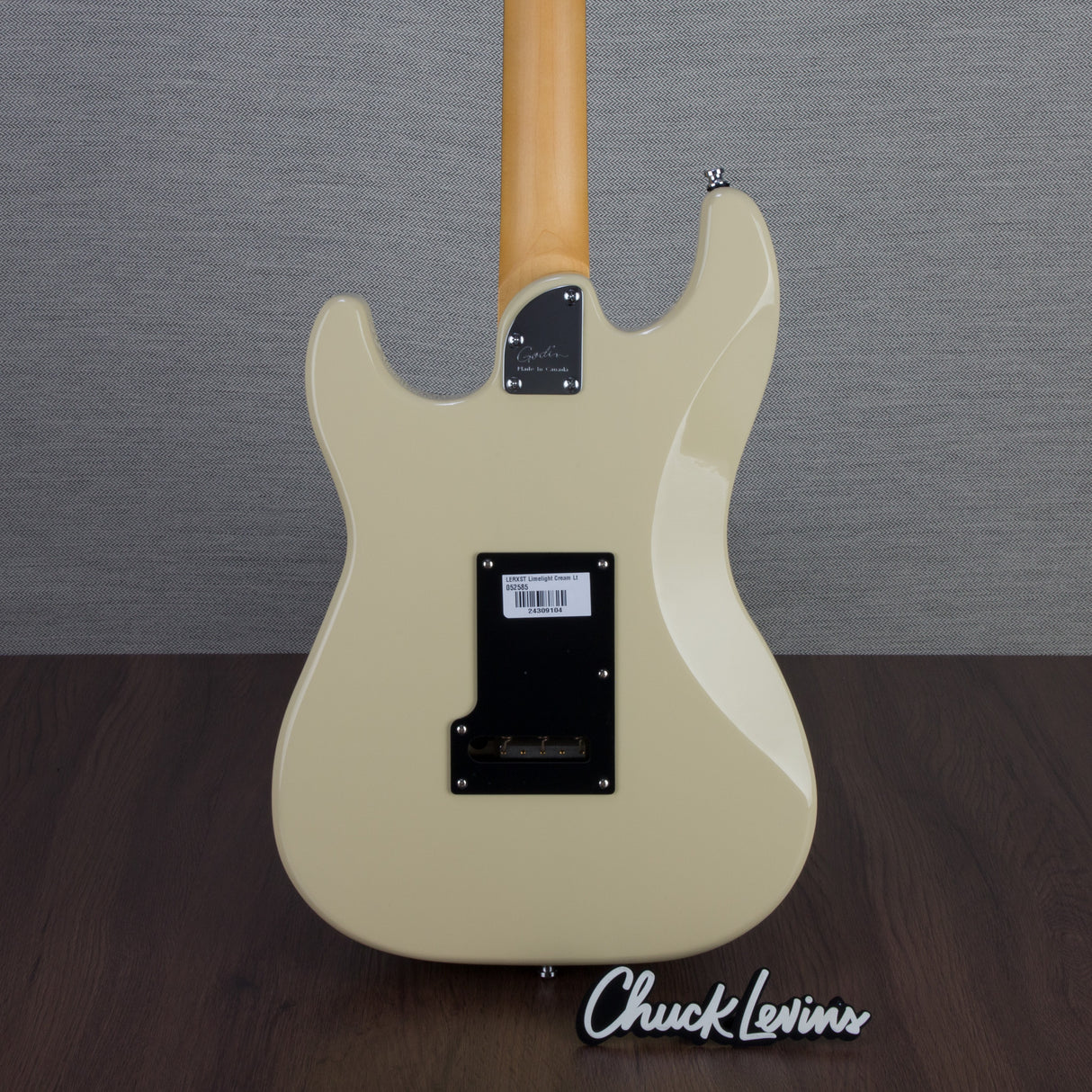 Lerxst Alex Lifeson Signature Electric Guitar with Floyd Rose - Limelight Cream - #24309104