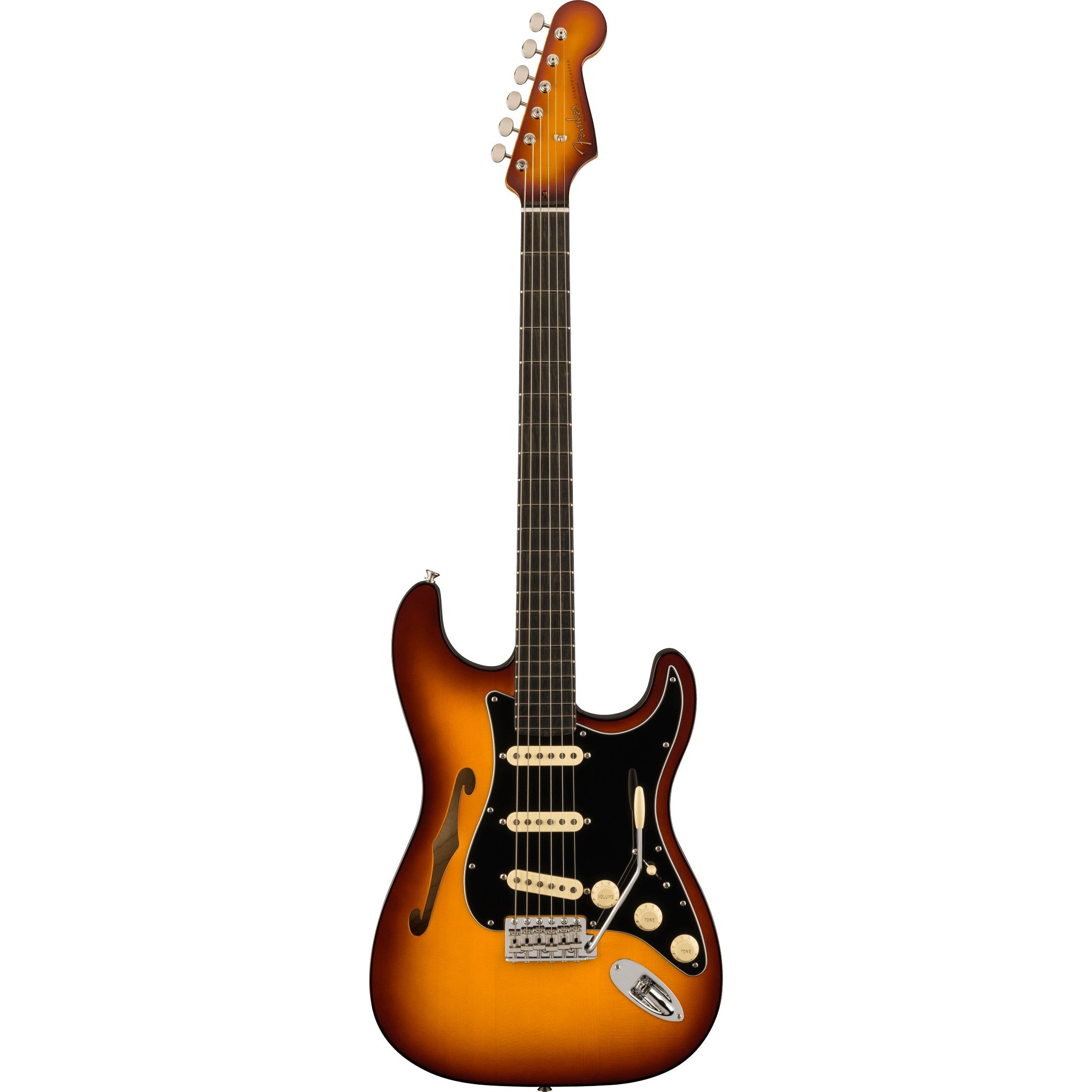 【最終値下げ】fender Stratocaster Thinline 中古美品 Fender Limited Edition Suona Stratocaster Thinline - Violin Burst