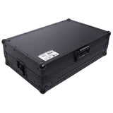 ProX XS-SCLIVE4LTBLATA Flight Style Road Case For Denon SC Live 4 Controller with Laptop Shelf RGB LED 1U Rack Space Black Finish