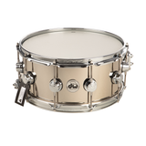 DW Collectors Series 6.5x14 Nickel Over Brass Snare Drum - Chrome Hardware