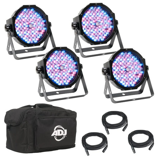 ADJ Mega Flat Hex L PAK4 Lighting Package