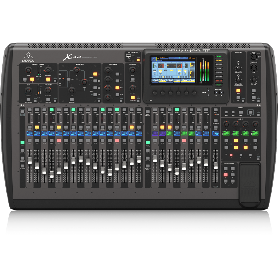Behringer X32 40-Input/25-Bus Digital Mixing Console – Chuck