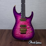 ESP USA M-II DX Electric Guitar - Cranberry Sunburst - #US26089