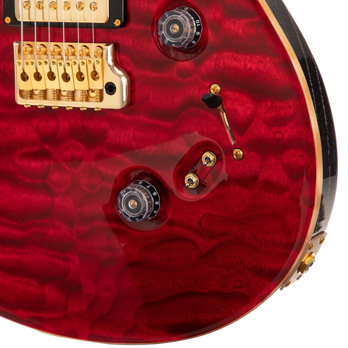PRS Private Stock Custom 24-08 Electric Guitar - Red/Gold - New