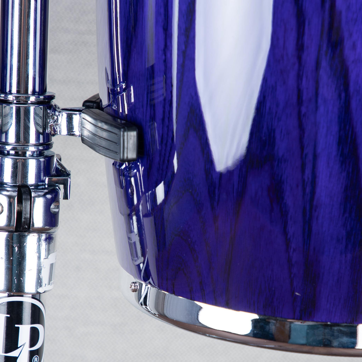 LP Galaxy Giovanni Junior Wood Conga Set with Stand - Purple Ash - CHUCKSCLUSIVE