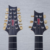 PRS Private Stock Custom 24 Double-Neck 6/12 String Electric Guitar - Indian Ocean Sunset Glow - #0384233