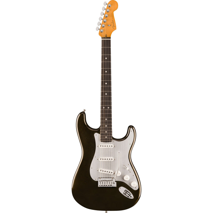 Fender American Ultra II Stratocaster Electric Guitar, Ebony Fingerboard - Texas Tea