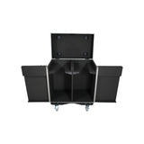 ProX XS-MH30WASHX2W for Two Moving Head Fixtures ATA Flight Style Road Case with Casters