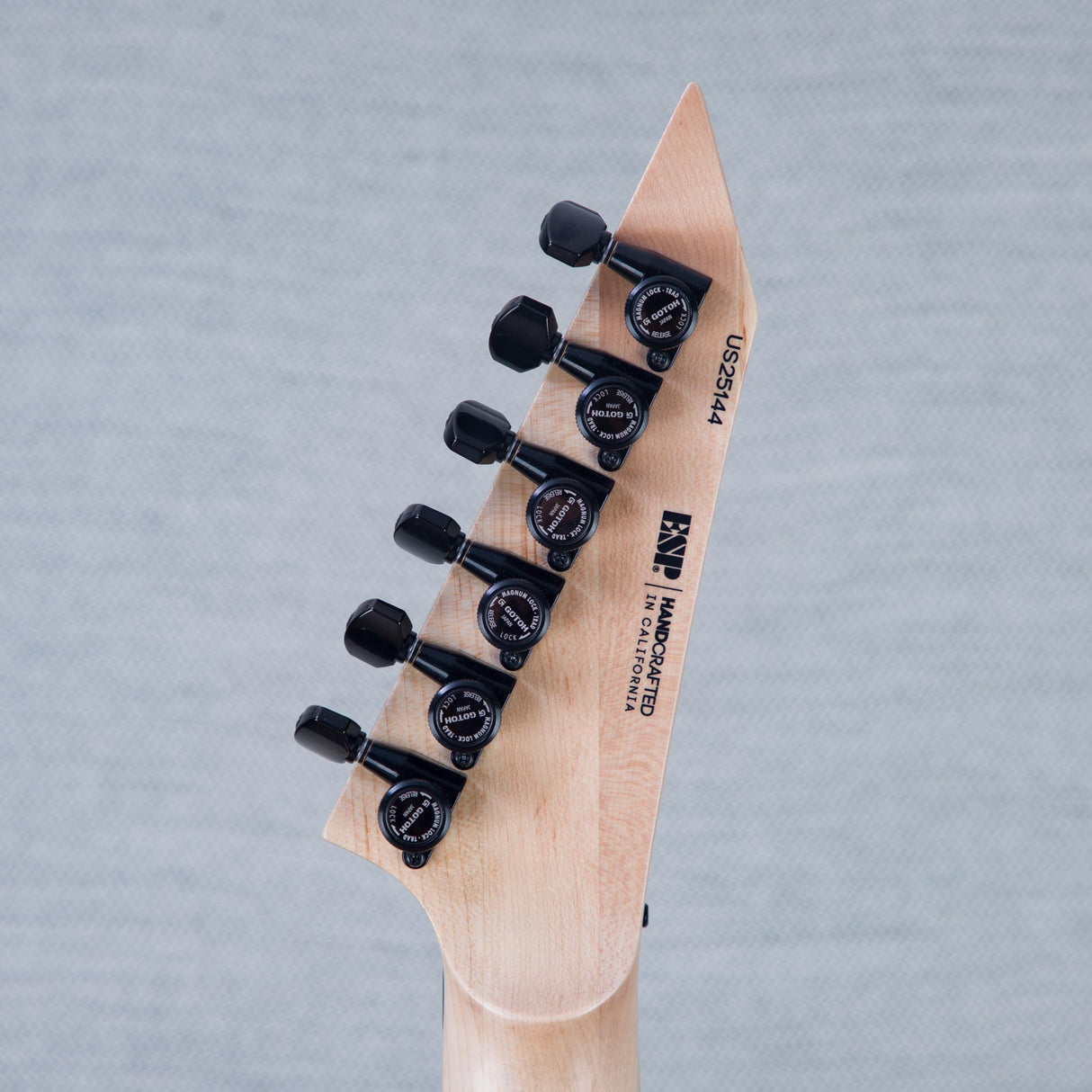 ESP USA M-II DX Electric Guitar - Ghost Flame - #US25144