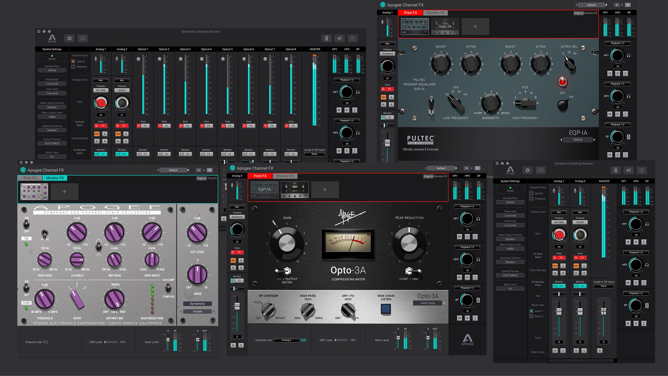 Apogee Symphony Desktop Audio Interface, USB – Chuck Levin's