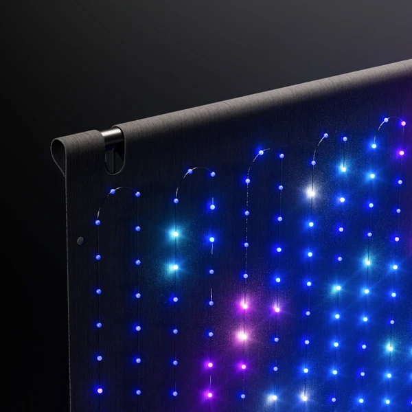 Twinkly Lightwall 8.2 x 8.9 FT LED Curtain with Stand and Case
