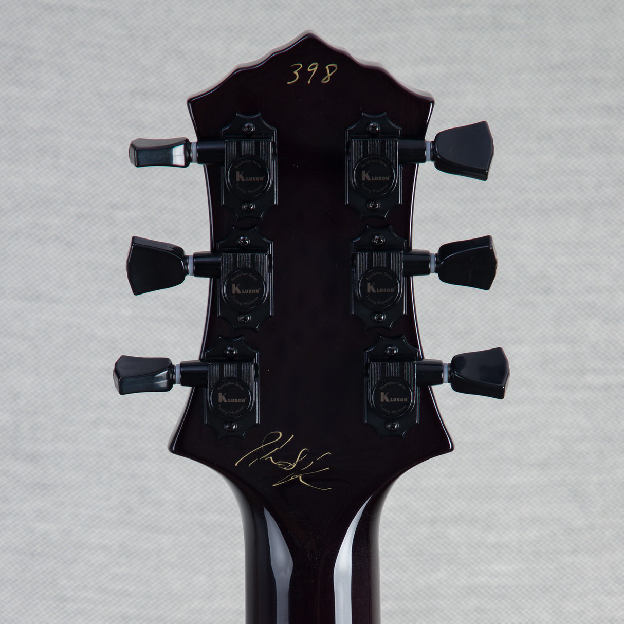 Knaggs Steve Stevens SSC Signature Electric Guitar - Indian Red/Natural - #398