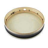 LP 20 x 4-Inch Tunable Tar Frame Drum - Black-to-Natural Fade