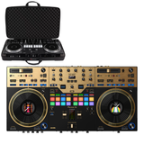 Pioneer DJ DDJ-REV7-N Limited Edition Gold with Odyssey Streemline EVA Molded Case