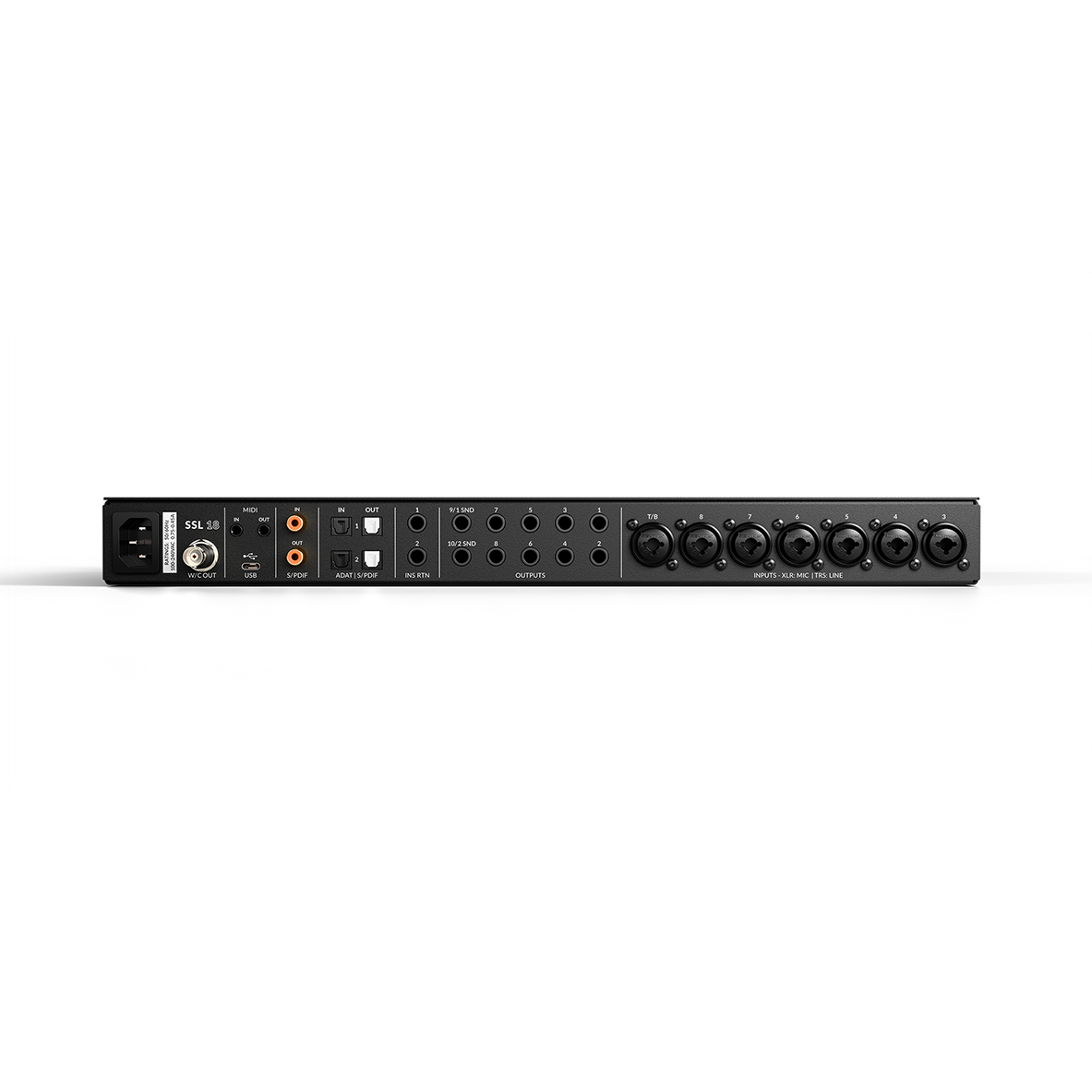 Soild State Logic SSL 18 26-In/28-Out High Performance USB-C Audio Interface