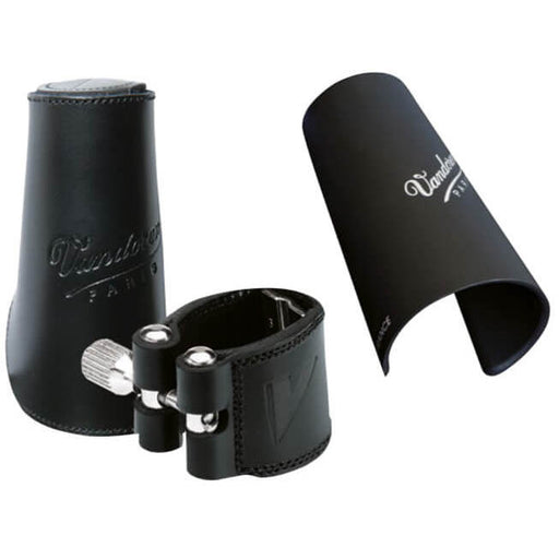 Vandoren LC21L Leather Bb Clarinet Ligature with Leather Cap