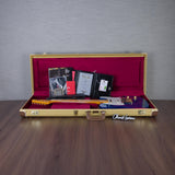 Fender Custom Shop Limited Edition Hotshot Telecaster Electric Guitar Deluxe Closet Classic - Aged Sapphire Blue Transparent - #R122684