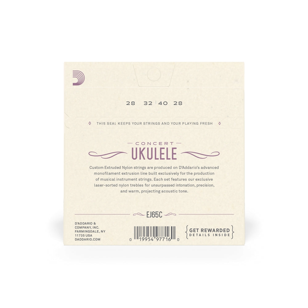 D'Addario EJ65C Ukulele String Set
