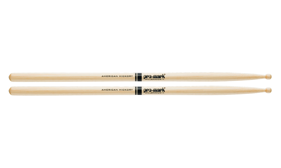 Promark TX718W Hickory 718 Acid Jazz Wood Tip drumstick