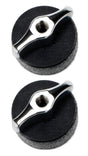 Drum Workshop DWSM2231 Wing Nut Felt Combo, 2-Pack