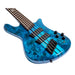 Spector NS Dimension 5-String Multi-Scale Bass Guitar - Black & Blue Gloss