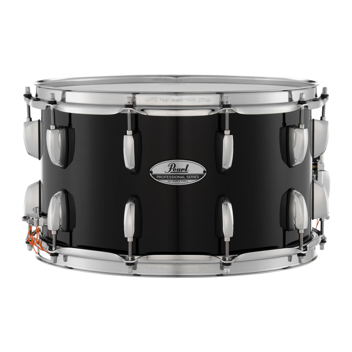 Pearl 8 x 14-Inch Professional Maple Snare Drum - Piano Black