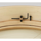 LP 14 x 4-Inch Tunable Bendir Frame Drum - Black-to-Natural Fade