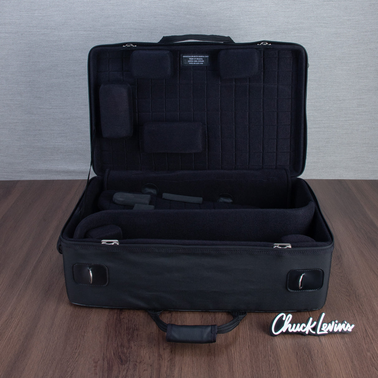 Marcus Bonna Triple Case for 2 Piston Trumpets & 1 Flugelhorn - Black