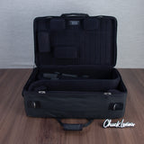 Marcus Bonna Triple Case for 2 Piston Trumpets & 1 Flugelhorn - Black