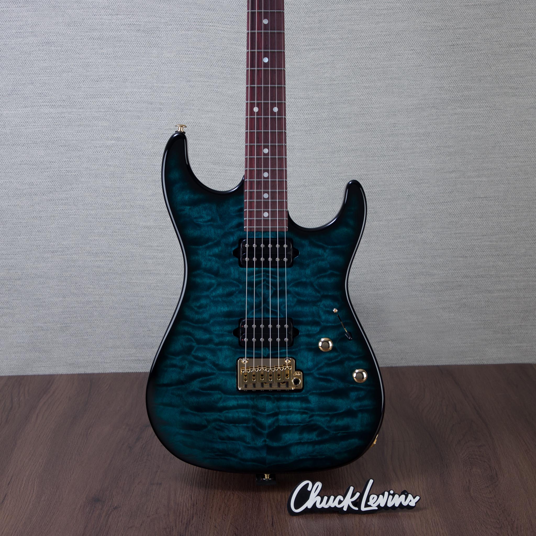 Suhr Limited Edition Standard Thin Burst Electric Guitar - Trans