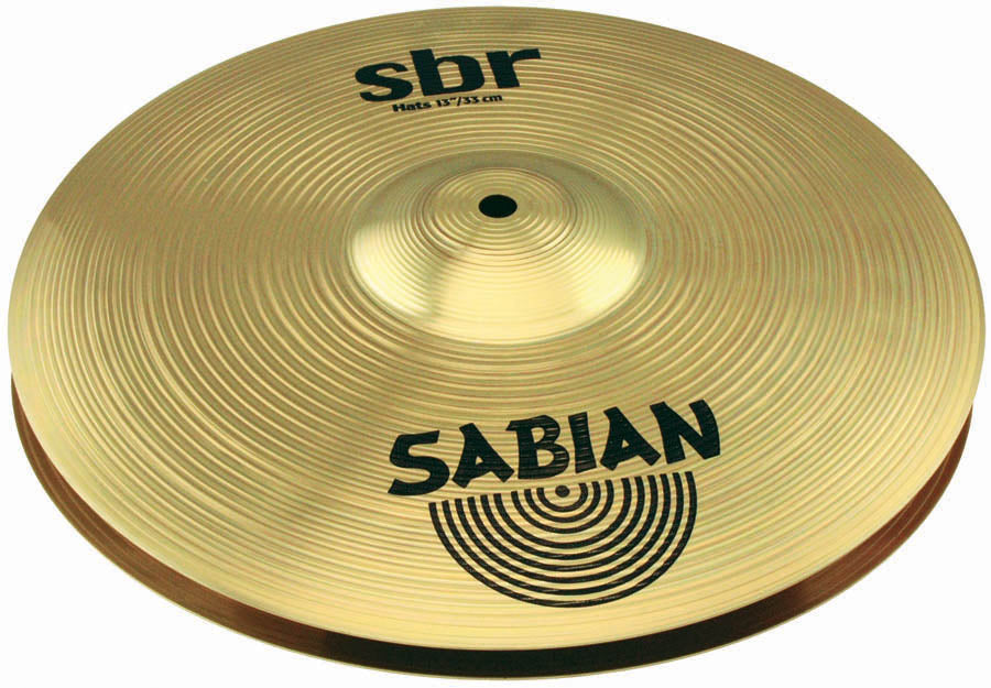 Sabian 13" SBr Hi Hat Cymbals - New,13 Inch