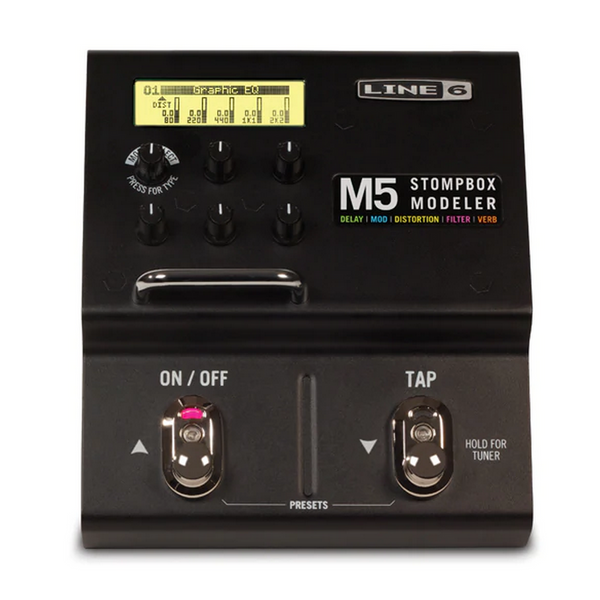 Line 6 M5 Stompbox Modeler Pedal – Chuck Levin's Washington Music