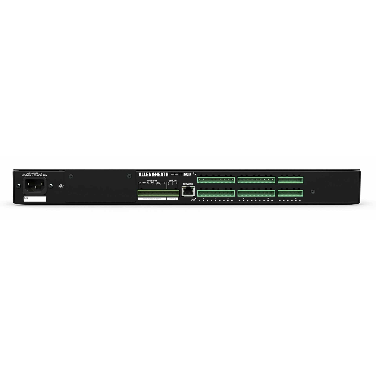 Allen & Heath AHM-16 16x16 Audio Matrix Processor - New