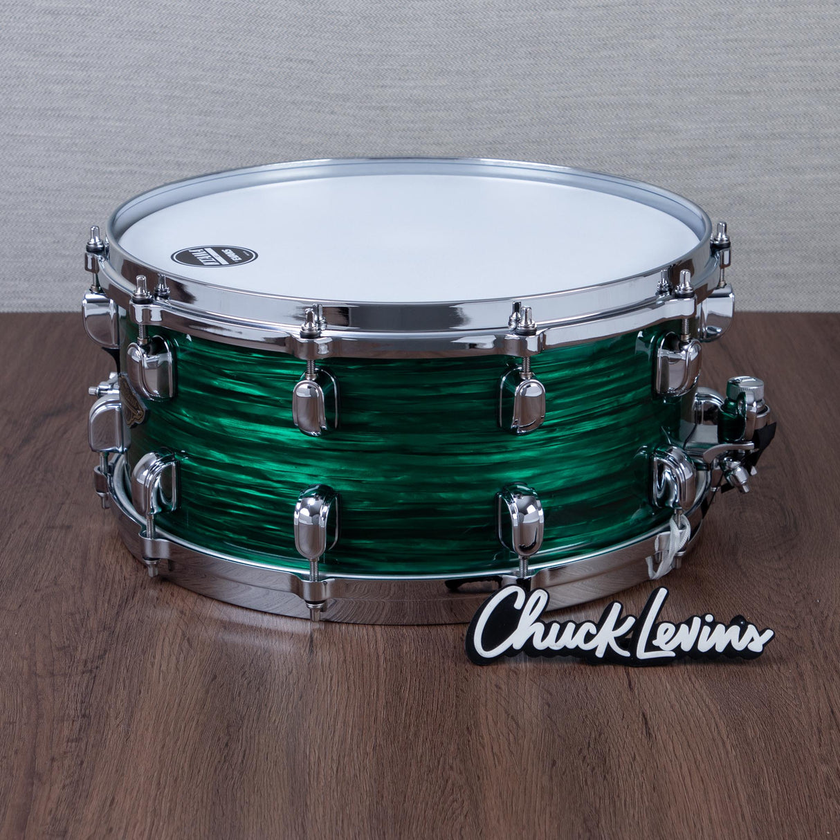 Tama Starclassic 6.5 x 14-Inch Walnut/Birch Snare Drum - Jade Silk Wrap Finish