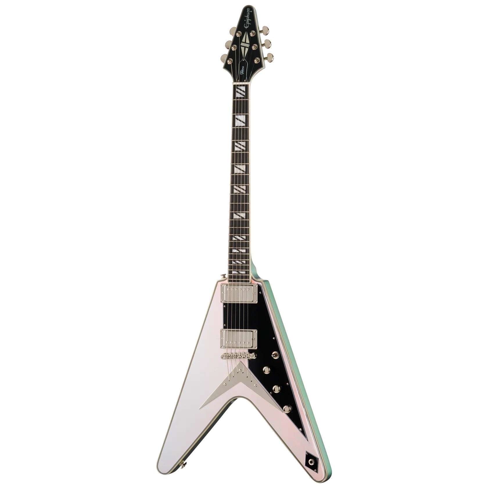 Epiphone Futura Flying V Custom Electric Guitar - Quicksilver