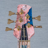 Spector USA Custom NS-5 5-String Electric Bass Guitar - Pinkish Hue - CHUCKSCLUSIVE - #2266