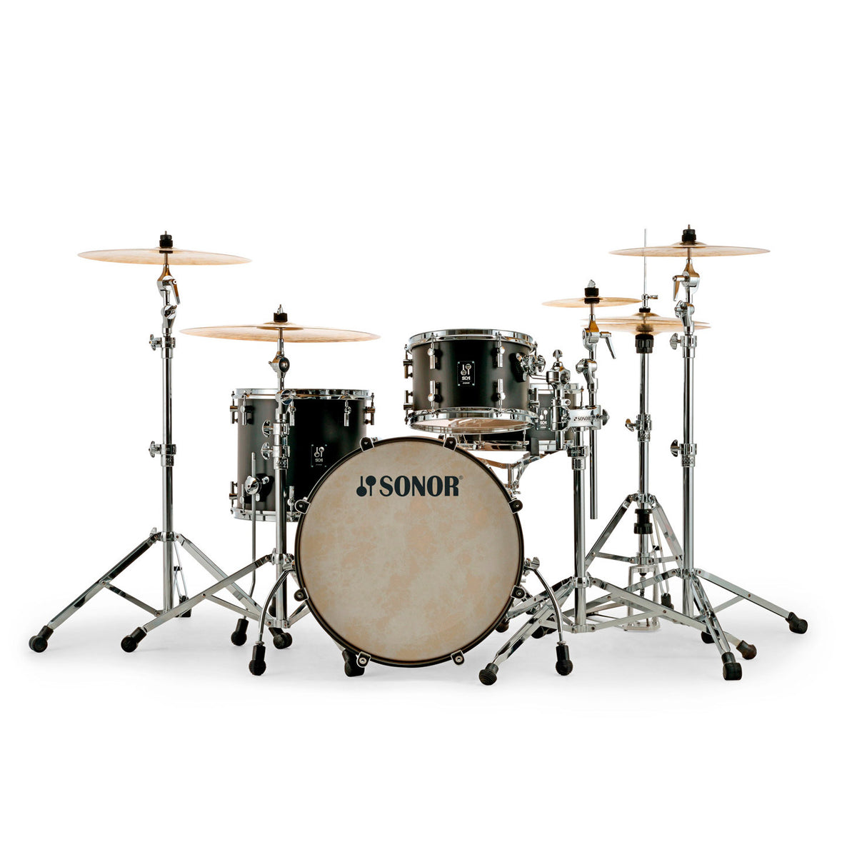 Sono SQ1 Series 3-Piece Shell Pack with 20-Inch Kick - GT Black
