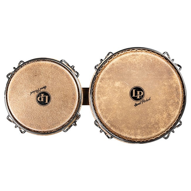 LP Limited-Edition 60th-Anniversary John "Dandy" Rodriguez Bongos Set - Zebrawood