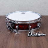 Tama 4 x 14-Inch Starclassic Bubinga Snare Drum - Volcanic Red Burst