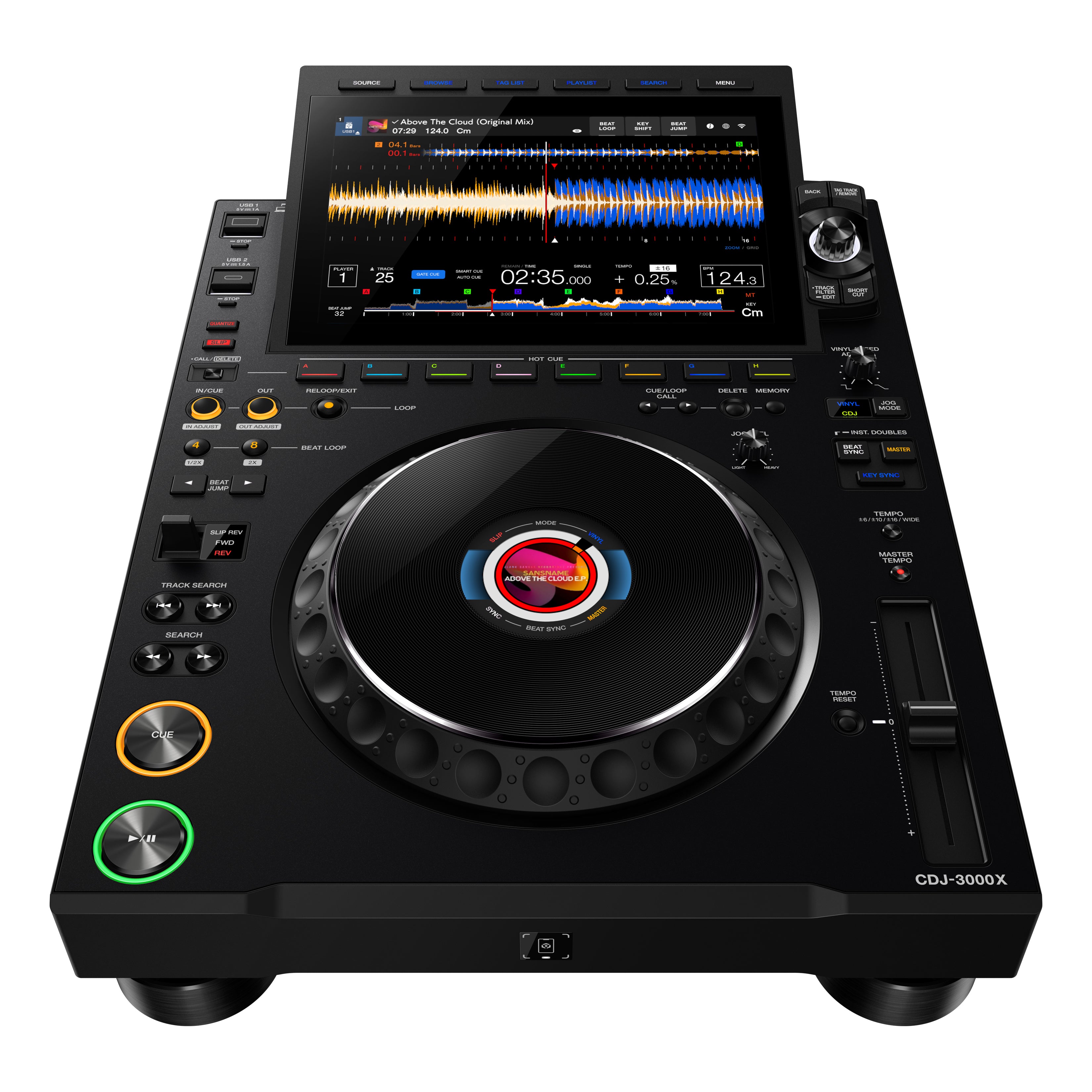 AlphaTheta CDJ-3000X Professional DJ Media Player - Open Box, Mint