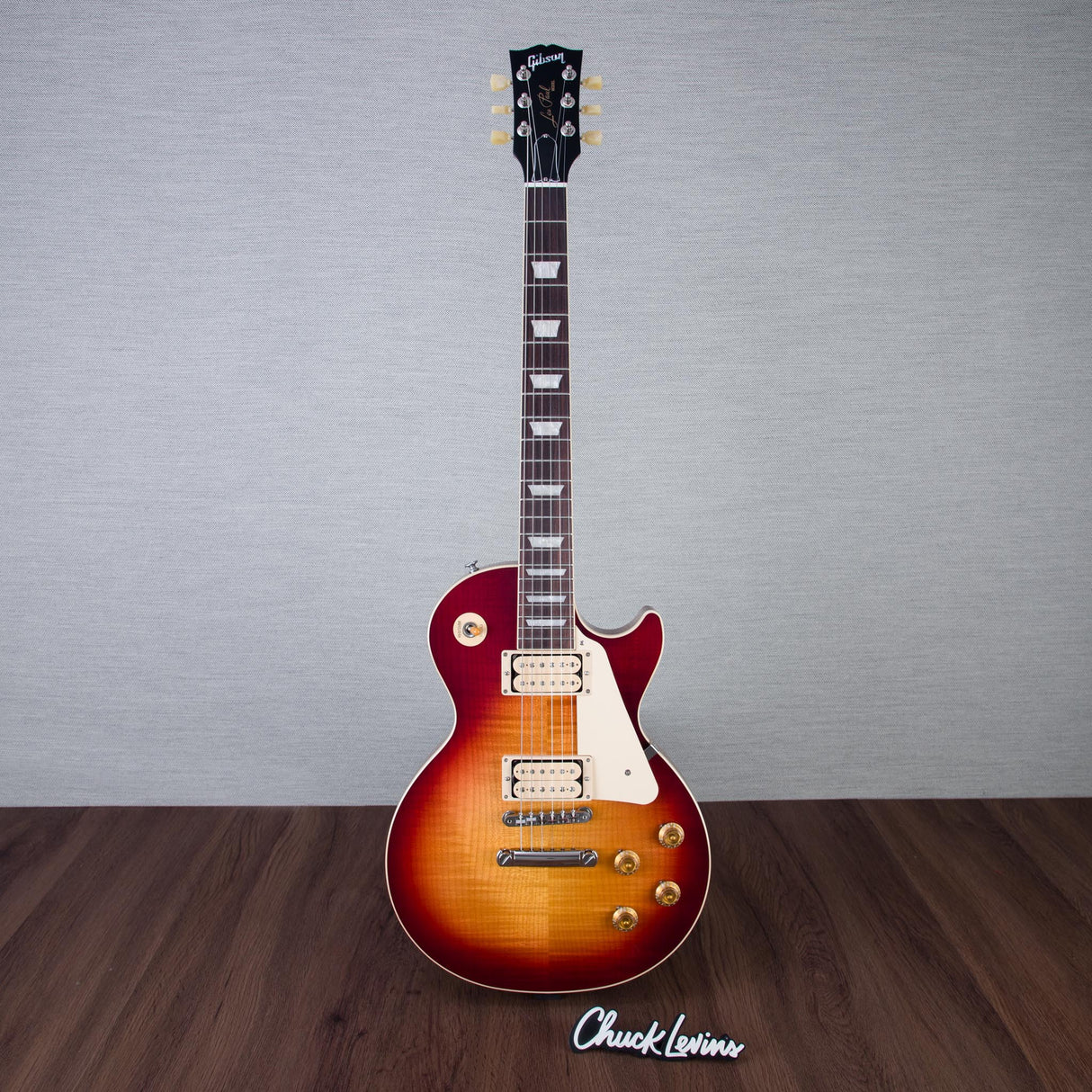 Gibson Les Paul Standard 50s Double Trouble Electric Guitar - Vintage Bourbon Burst - #218450164
