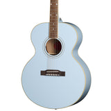 Epiphone J-180 LS Acoustic Electric Guitar - Frost Blue - Mint, Open Box