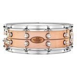 Pearl Music City 14x5-Inch Custom Maple Snare Drum - Natural with Inlays