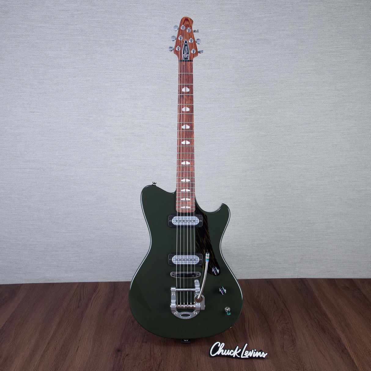 Powers Electric A-Type Select Maple Electric Guitar - Black Olive - #B244