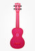 Kala Waterman Soprano Composite Fluorescent Ukulele - Gloss Pink - New,Gloss Pink