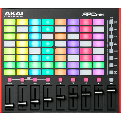 Akai Pro APC Mini MK2 USB MIDI Controller and Ableton Clip Launcher