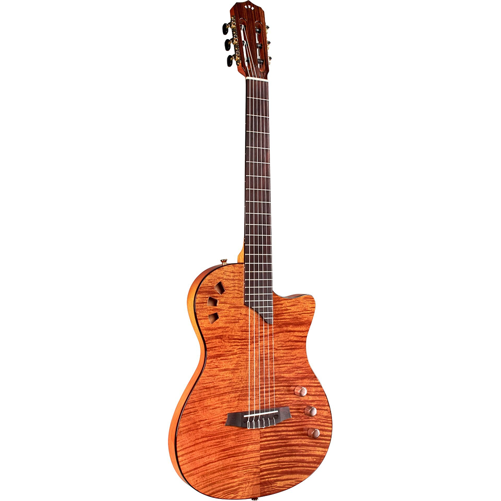 Cordoba Stage Electric Nylon String Guitar - Natural Amber – Chuck