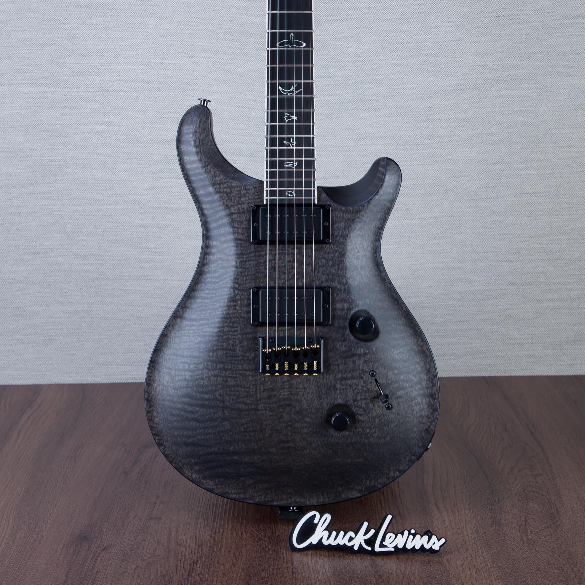 PRS Mark Holcomb Electric Guitar - Gray Black Stained Binding