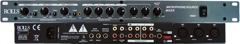 Rolls RM67 Mic/Source Mixer