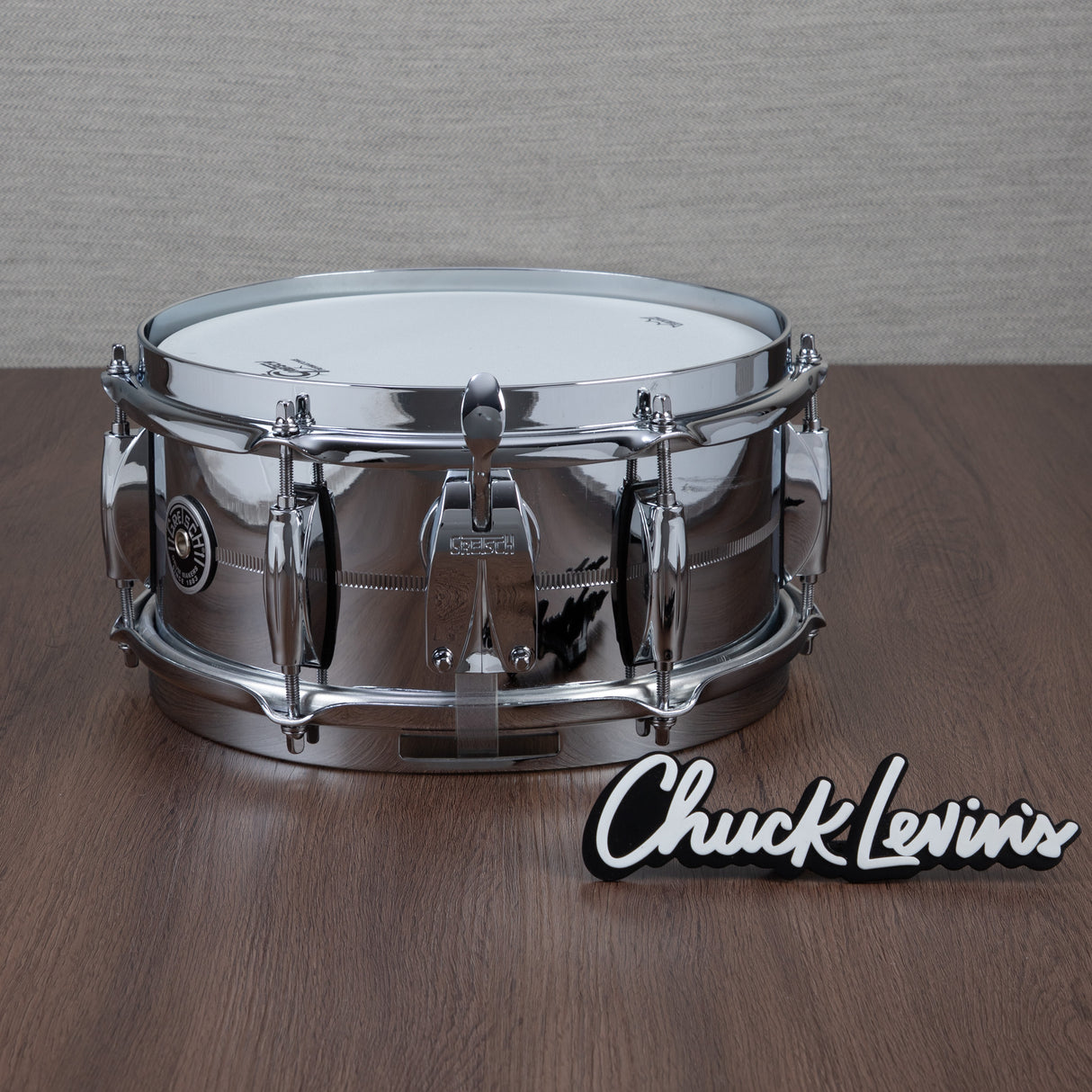 Gretsch Brooklyn 5x10-Inch Chrome Over Brass Snare Drum